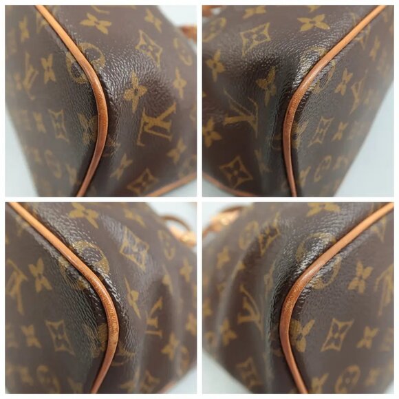 100% Authentic Louis Vuitton Palermo Brown Monogram Canvas Satchel - Picture 6 of 12